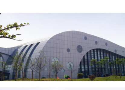 上海会议中心外景网架工程